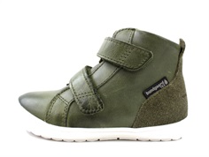 Bundgaard winter sneakers Storm army with velcro and TEX